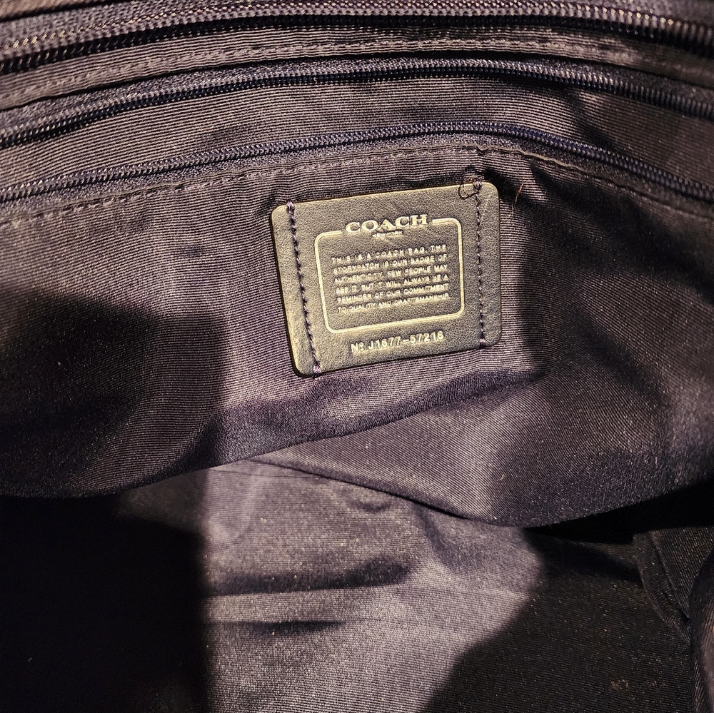 Coach Diaper Bag - Navy - Picture 6 of 6